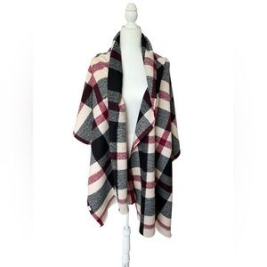 Plaid Oversized Blanket Scarf